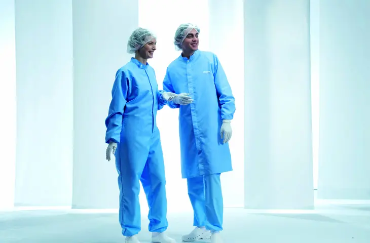 Fartuch BeMicron do stref Cleanroom