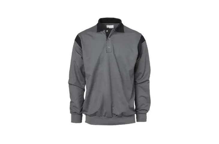Bluza z dzianiny Motion rozpinana pod szyją