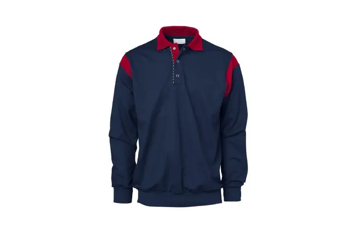 Bluza z dzianiny Motion rozpinana pod szyją