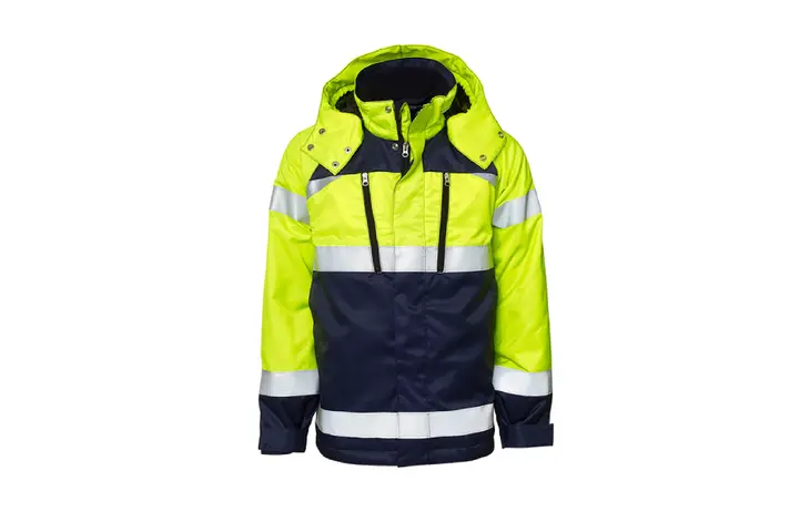 Kurtka zimowa odblaskowa HiVis