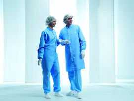 Fartuch BeMicron do stref Cleanroom